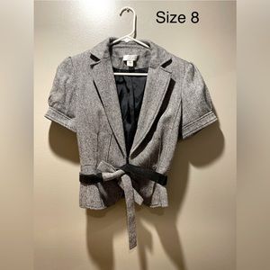 LOFT lady’s wool business-short sleeve coat
